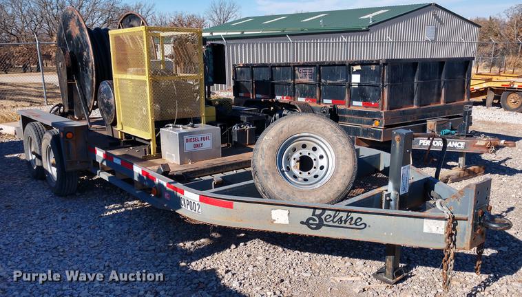 image for item DE6577 2012 Belshe W314 equipment trailer