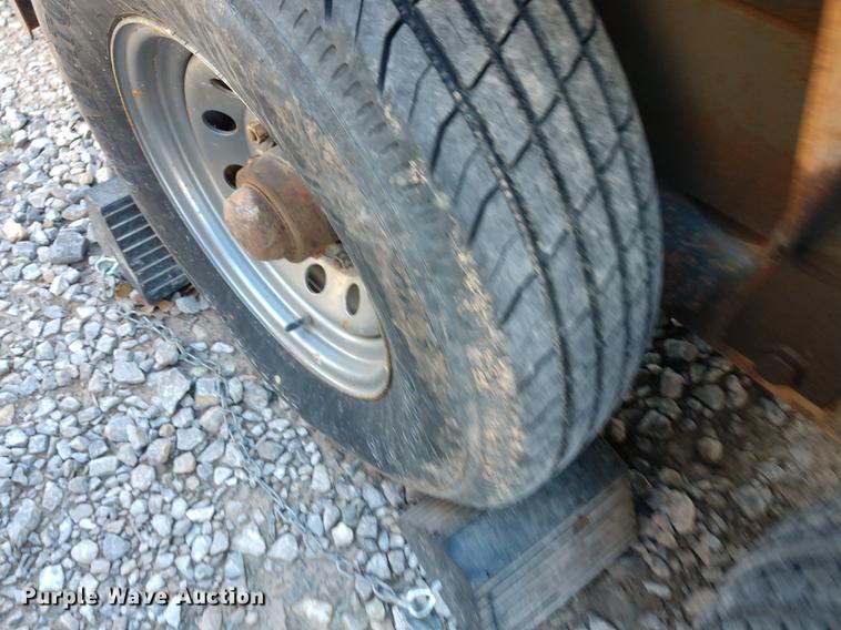 image for item DE6577 2012 Belshe W314 equipment trailer