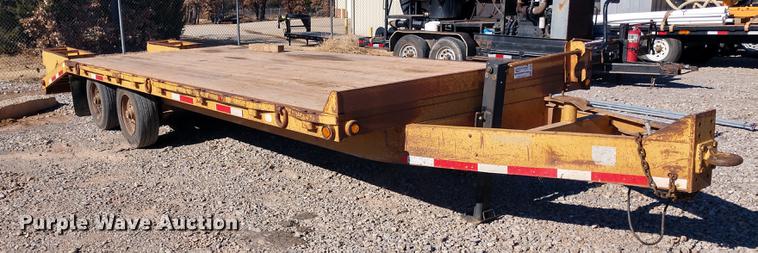 image for item DE6578 2007 Belshe FB9T equipment trailer