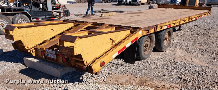 image for item DE6578 2007 Belshe FB9T equipment trailer