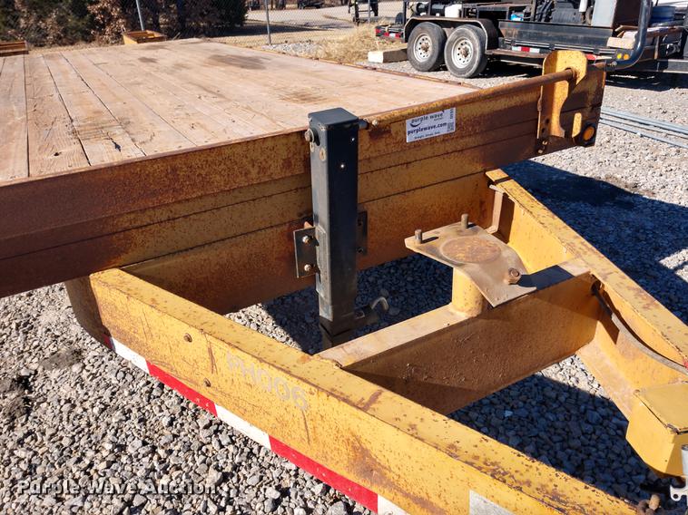 image for item DE6578 2007 Belshe FB9T equipment trailer