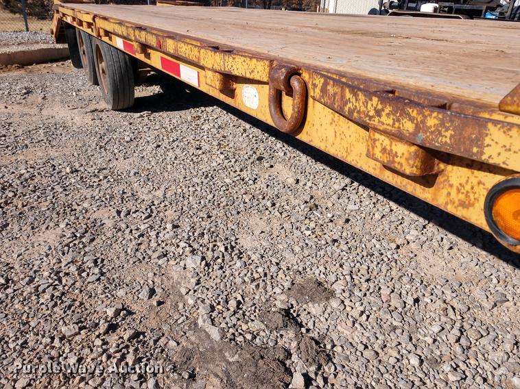 image for item DE6578 2007 Belshe FB9T equipment trailer