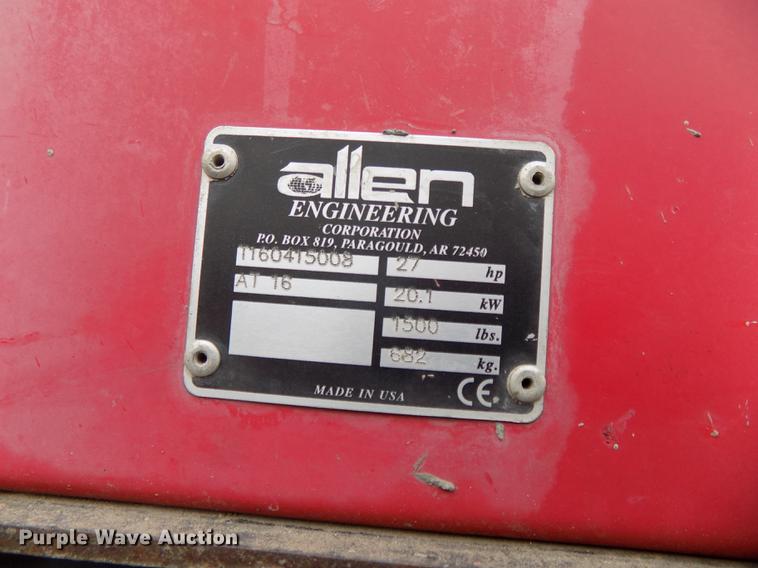 image for item DE7546 2016 Allen AT16 power buggy