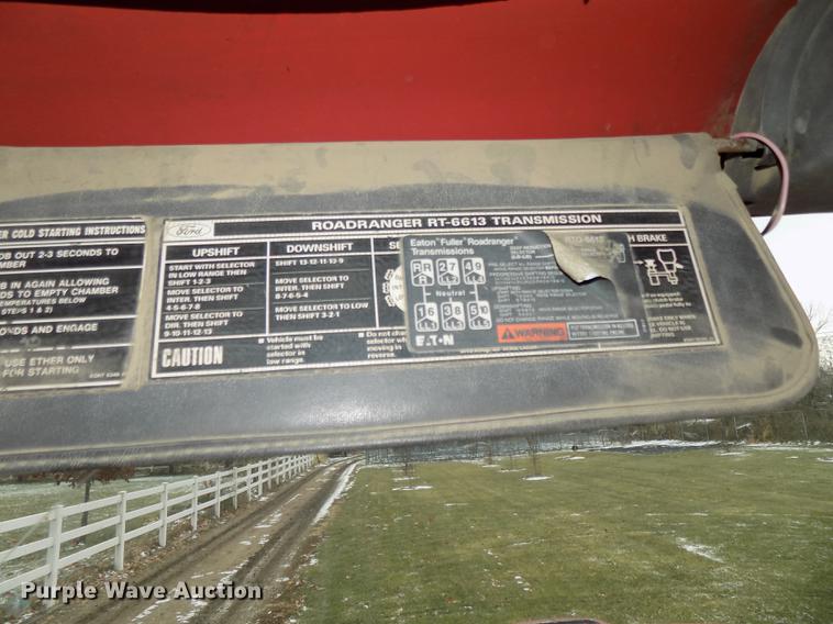 image for item DE7547 1987 Ford L8000 dump truck