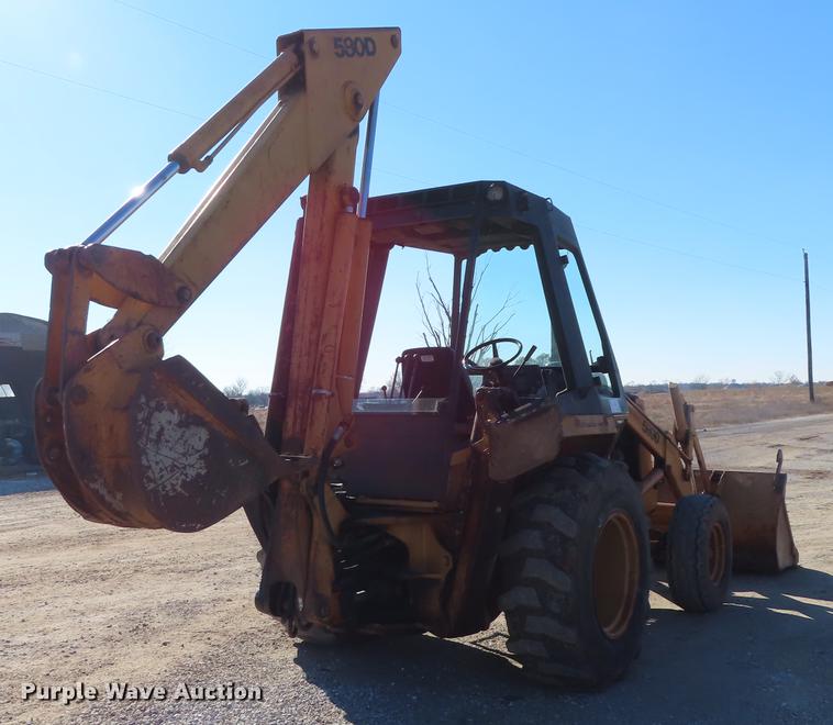 image for item DF1290 1982 Case 580D backhoe