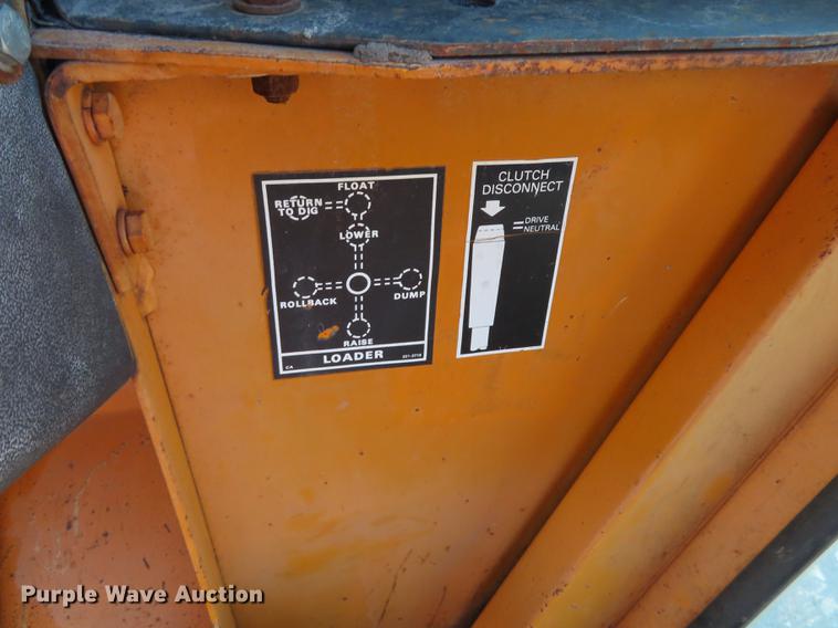 image for item DF1290 1982 Case 580D backhoe