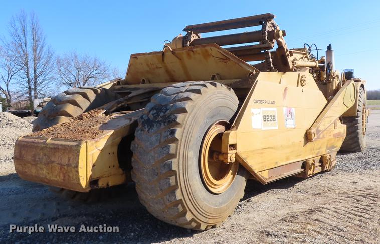 image for item DF1306 1974 Caterpillar 623B elevating scraper