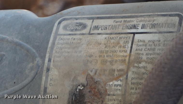 image for item DF1656 1990 Ford L7000 dump flatbed truck