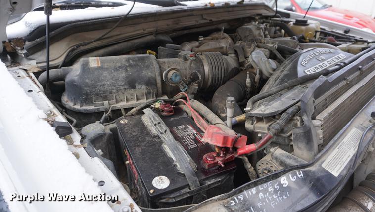 image for item DF1693 2008 Ford F450 Super Duty flat bed truck