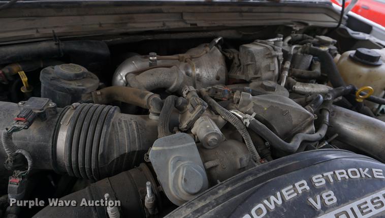 image for item DF1693 2008 Ford F450 Super Duty flat bed truck