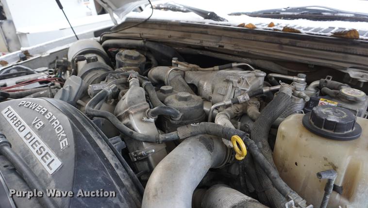 image for item DF1693 2008 Ford F450 Super Duty flat bed truck