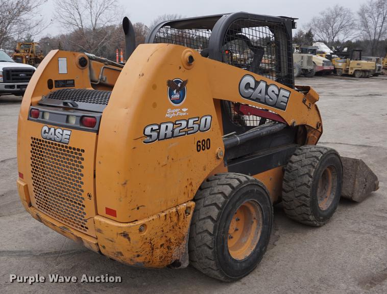 image for item DF1695 2012 Case SR250 skid steer