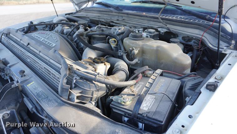 image for item DF1696 2008 Ford F550 Super Duty Crew Cab utility bed truck