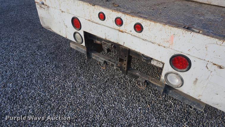 image for item DF1696 2008 Ford F550 Super Duty Crew Cab utility bed truck