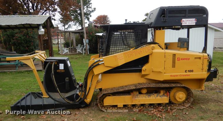 image for item DF2101 2009 Rayco C100 skid steer mulcher