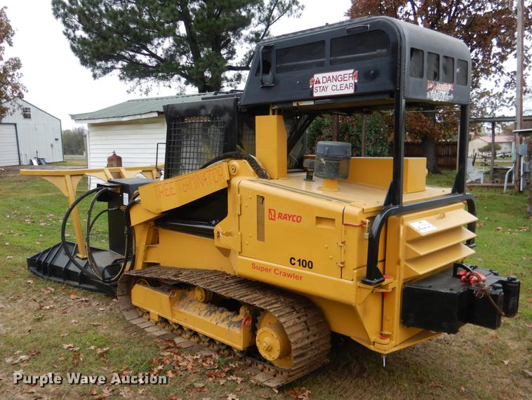 image for item DF2101 2009 Rayco C100 skid steer mulcher