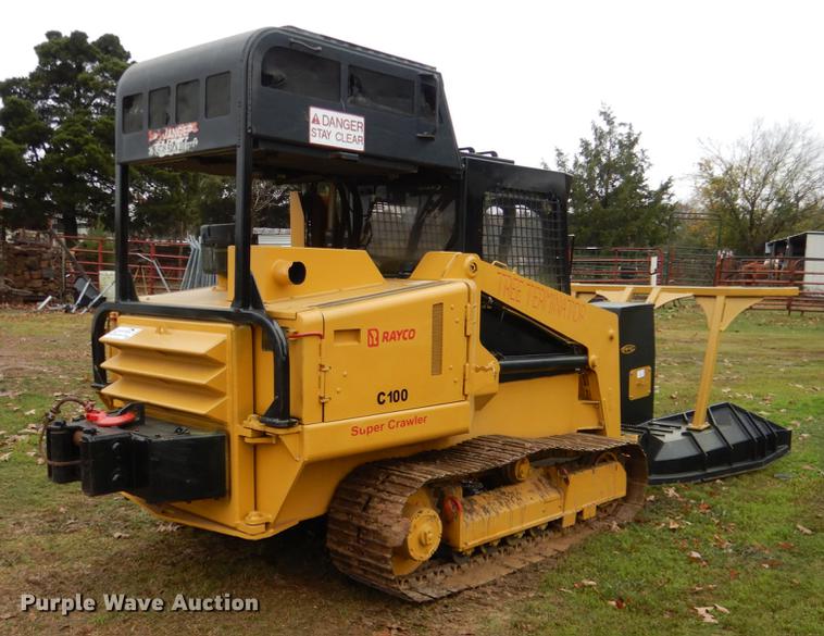 image for item DF2101 2009 Rayco C100 skid steer mulcher