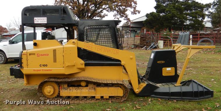 image for item DF2101 2009 Rayco C100 skid steer mulcher