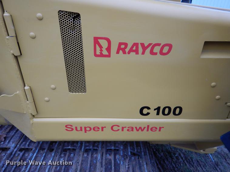 image for item DF2101 2009 Rayco C100 skid steer mulcher
