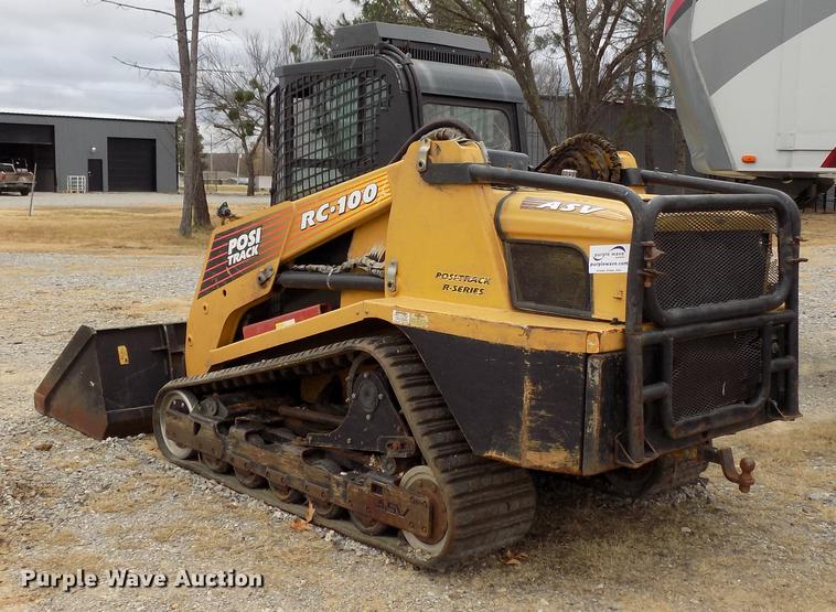 image for item DF2107 2005 ASV RC100 skid steer