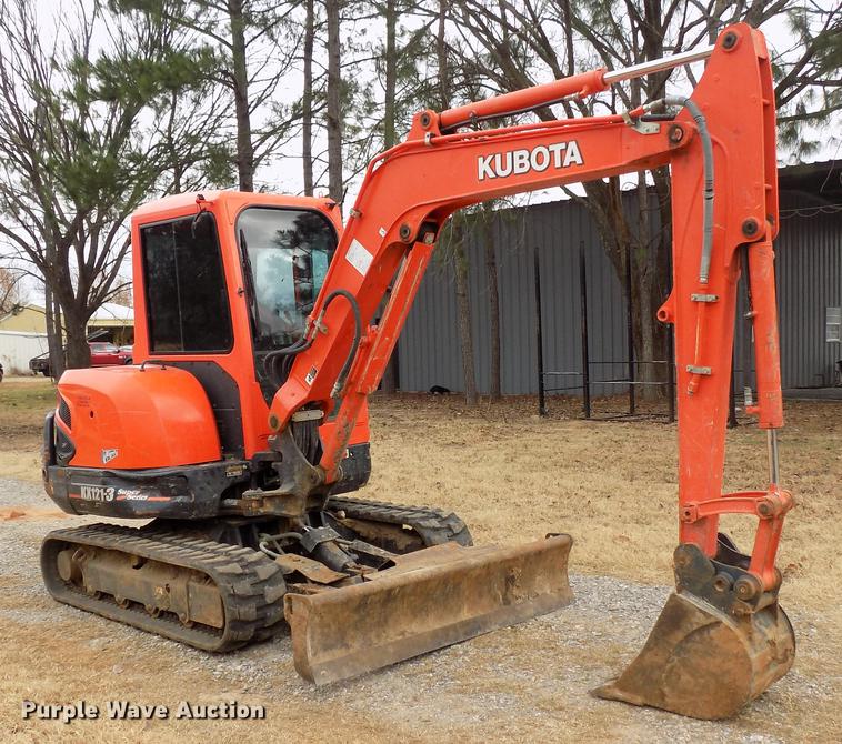 image for item DF2112 Kubota KX121-3 mini excavator