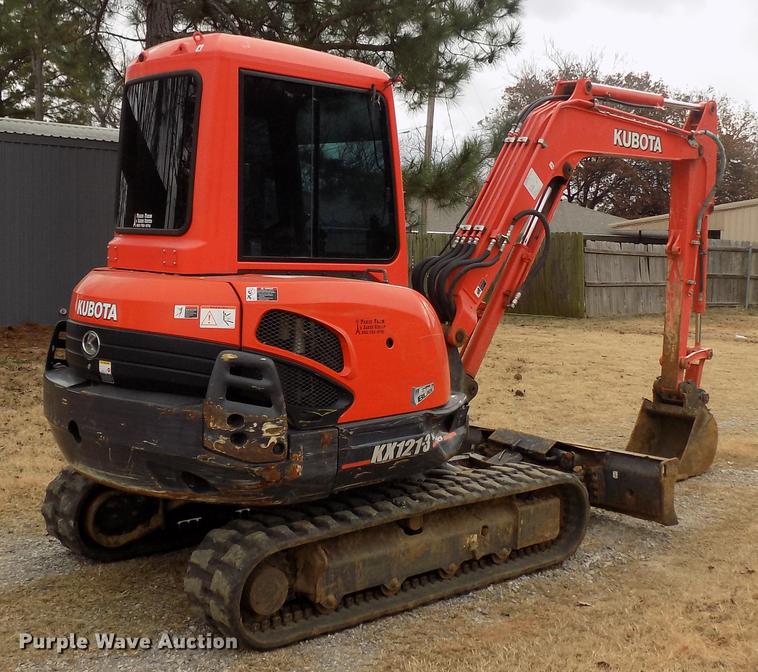 image for item DF2112 Kubota KX121-3 mini excavator