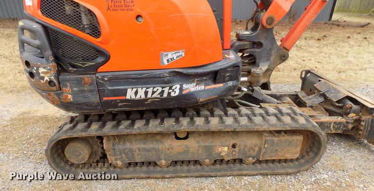 image for item DF2112 Kubota KX121-3 mini excavator