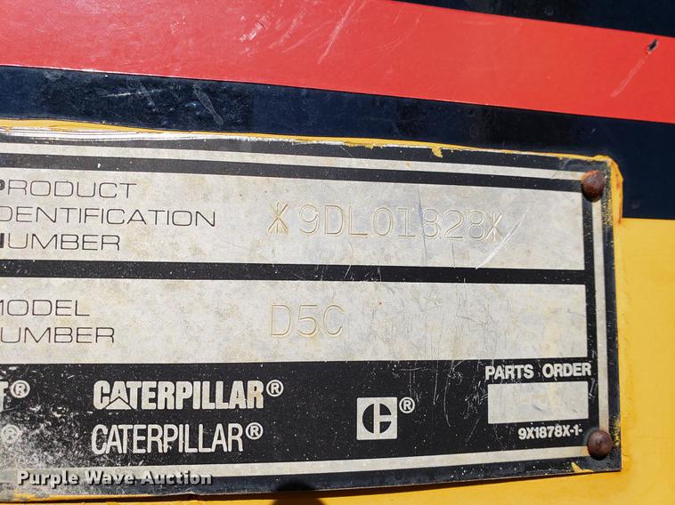 image for item DF2481 1997 Caterpillar D5C dozer