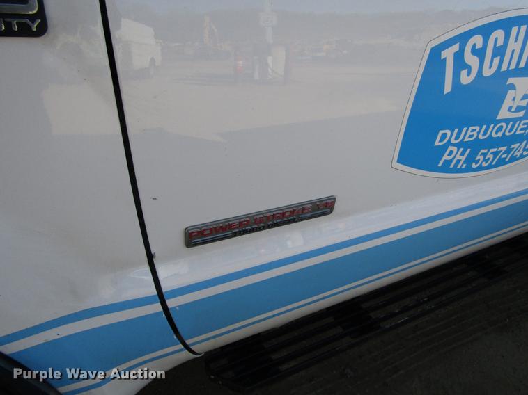 image for item DF3902 2004 Ford F550 Super Duty Crew Cab utility truck