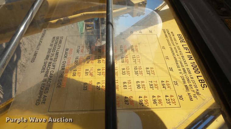 image for item DG2809 John Deere 690E LC excavator