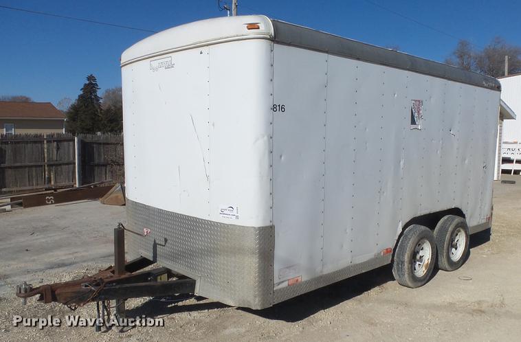 image for item DG2820 2001 Doolittle enclosed cargo trailer