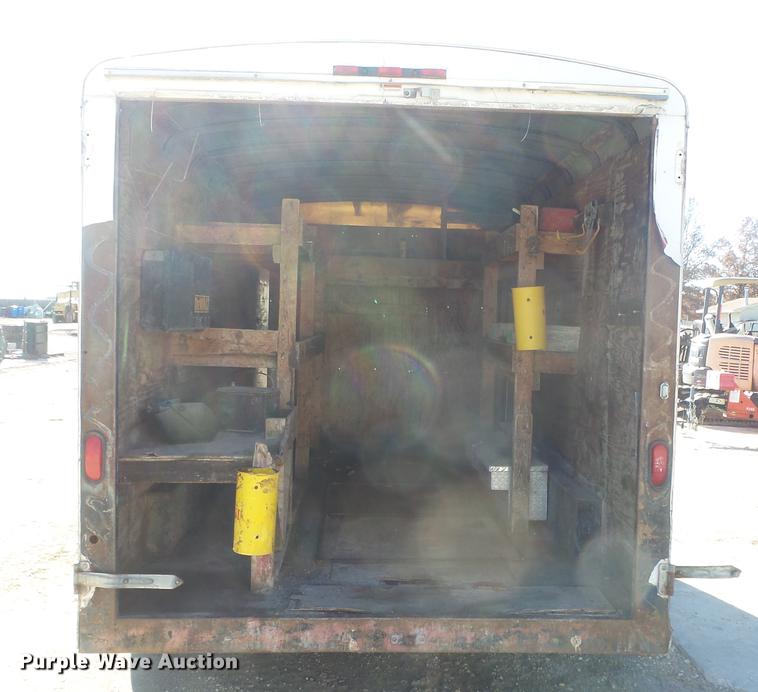 image for item DG2820 2001 Doolittle enclosed cargo trailer