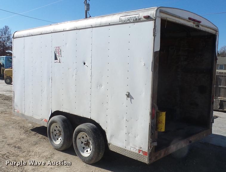 image for item DG2820 2001 Doolittle enclosed cargo trailer