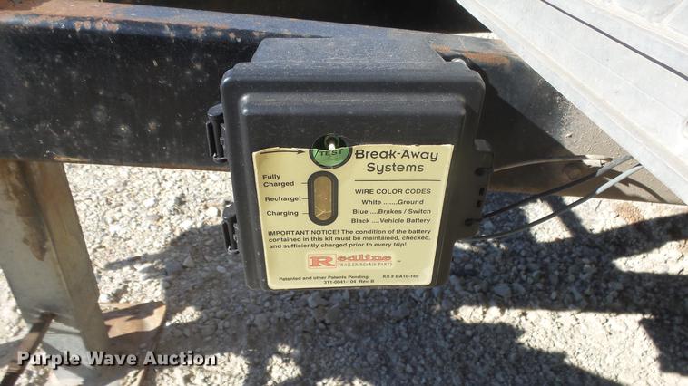 image for item DG2820 2001 Doolittle enclosed cargo trailer