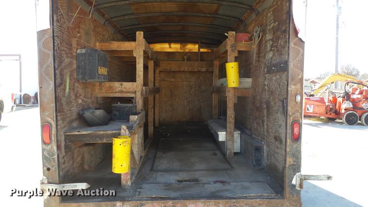 image for item DG2820 2001 Doolittle enclosed cargo trailer