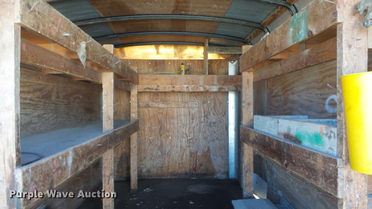 image for item DG2820 2001 Doolittle enclosed cargo trailer