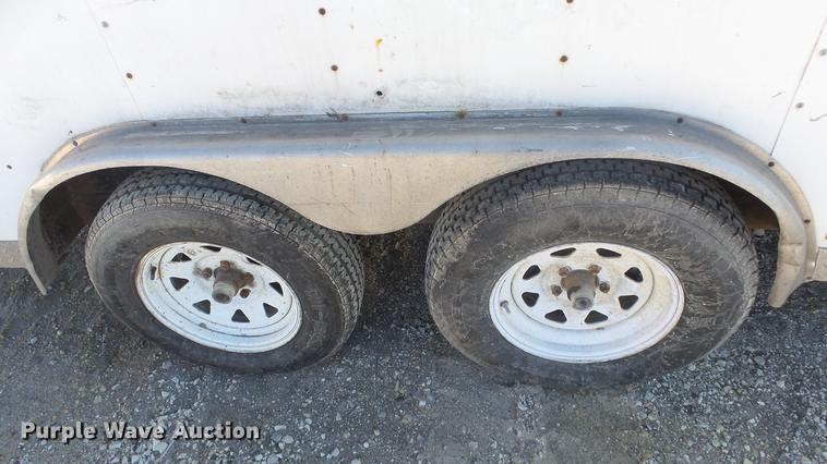 image for item DG2820 2001 Doolittle enclosed cargo trailer