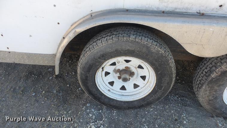 image for item DG2820 2001 Doolittle enclosed cargo trailer