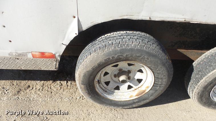 image for item DG2820 2001 Doolittle enclosed cargo trailer