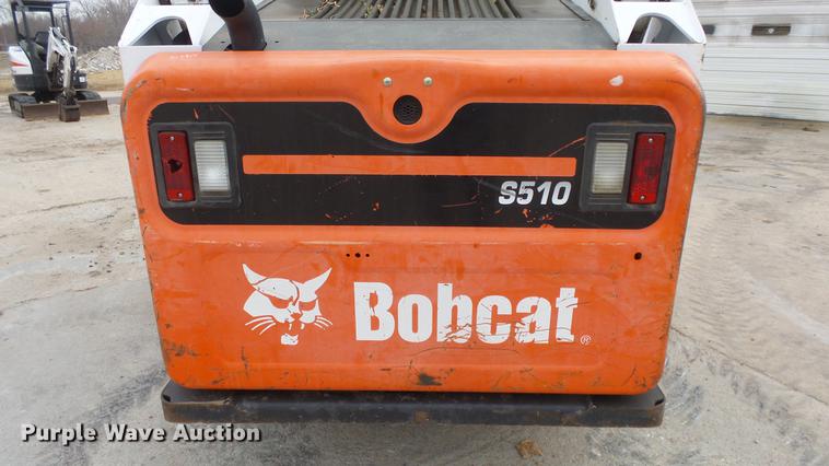 image for item DG2843 2015 Bobcat S510 skid steer