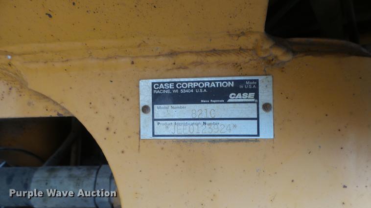 image for item DG2862 2000 Case 821C XR wheel loader