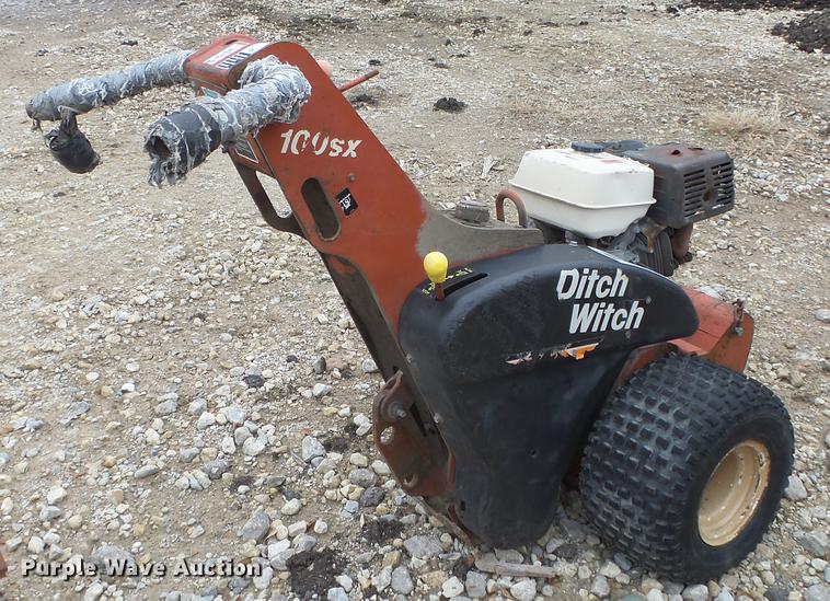 image for item DG2867 Ditch Witch 100SX vibratory plow
