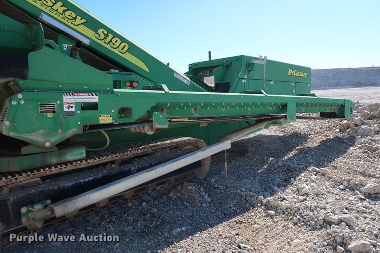 image for item DG3256 2012 McCloskey S190-3D screener