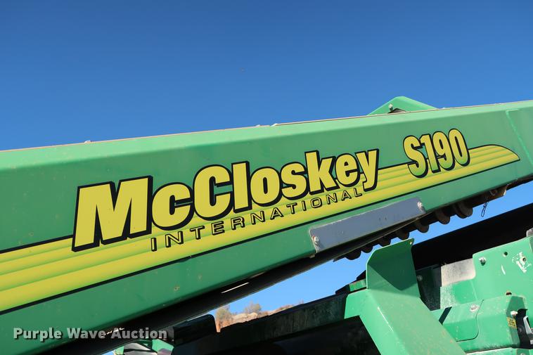 image for item DG3256 2012 McCloskey S190-3D screener