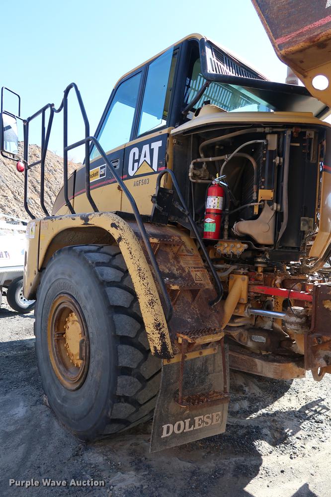 image for item DG3258 2002 Caterpillar 730 articulated haul truck