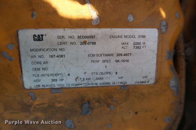 image for item DG3258 2002 Caterpillar 730 articulated haul truck