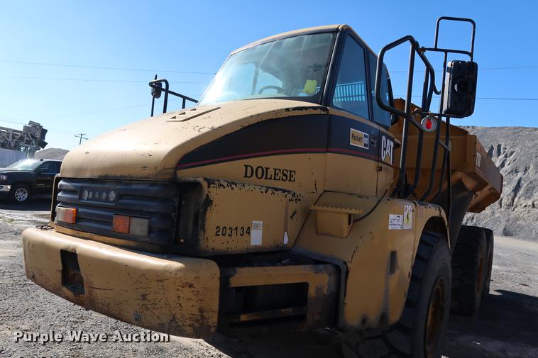 image for item DG3258 2002 Caterpillar 730 articulated haul truck