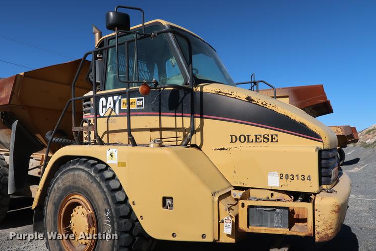 image for item DG3258 2002 Caterpillar 730 articulated haul truck