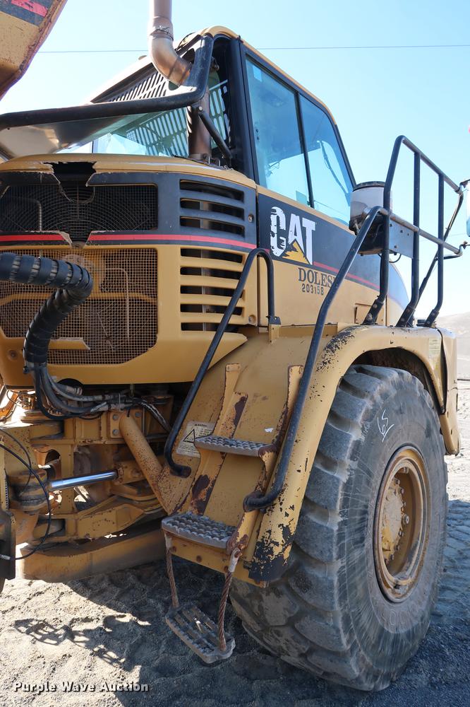 image for item DG3259 2005 Caterpillar 730 articulated haul truck