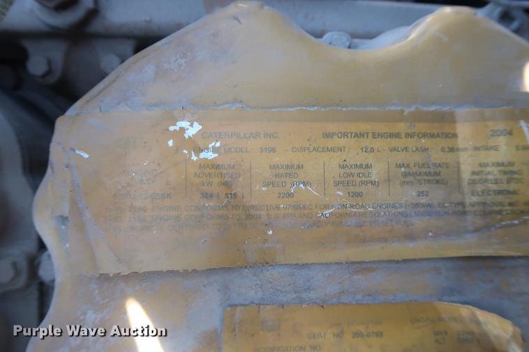 image for item DG3259 2005 Caterpillar 730 articulated haul truck